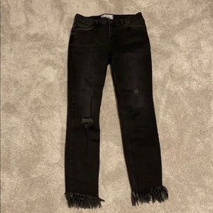 Free people great heights frayed jeans
